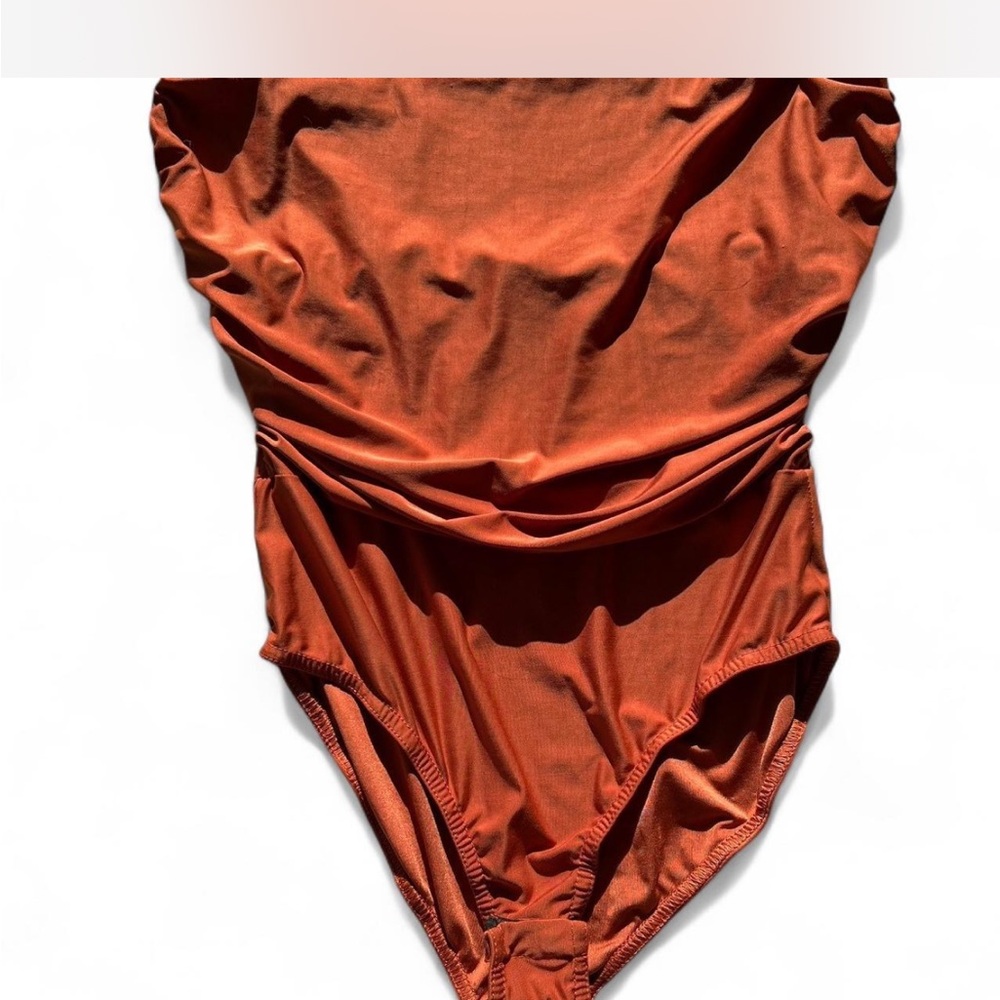 Rust Orange Body Suit